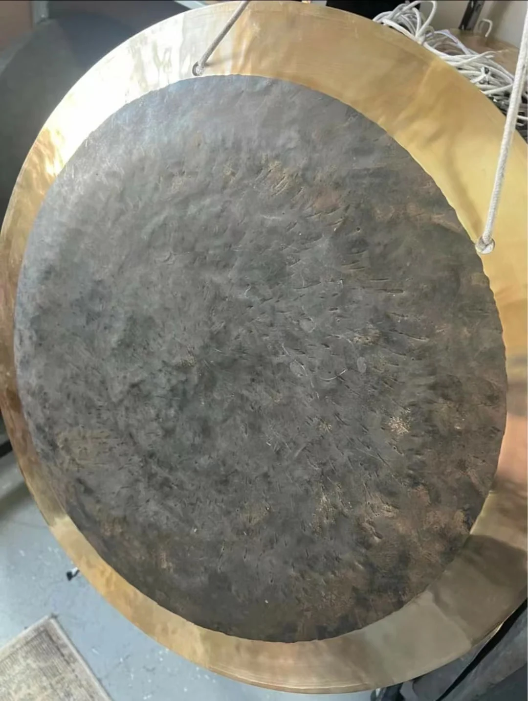 Arborea Sound Healing Gongs 12"-36" Bronze Eclipse Wind Gong free wood mallet Feng Gong Handmade Therapy Sound Bath