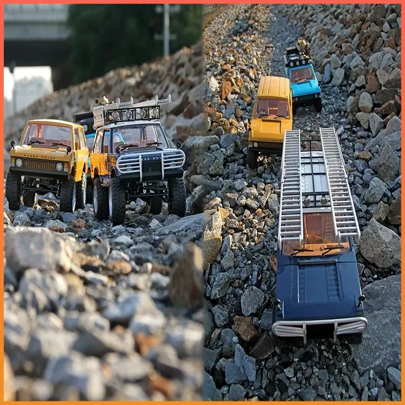MN MODELl New MN168 NEW 1/12 Rc Car 4WD Remote Controlled Crawler Car Off Road Vehicle Full Proportion Climbing Car Toys Gift 4