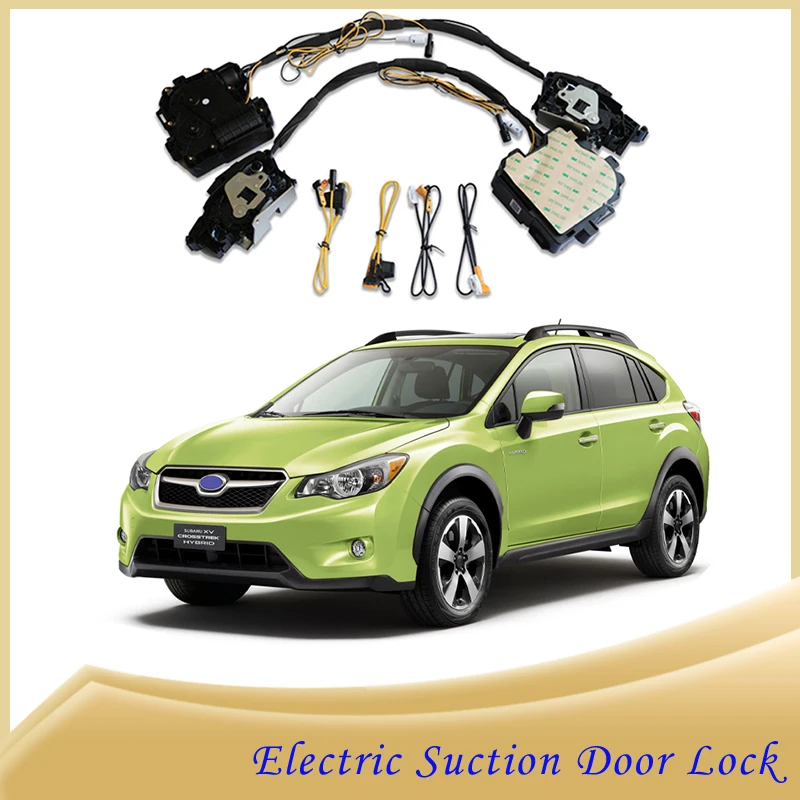 

For Subaru XV 2016~2023 Car Soft Close Door Latch Pass Lock Actuator Auto Electric Absorption Suction Silence Closer