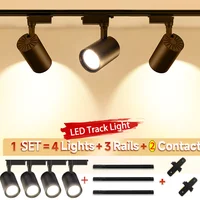 LED Track Light Led Track Lighting Systems 10W 12W 20W 30W 40W 220V Spot Lights Track Lighting Rail for Coffee Shop 1