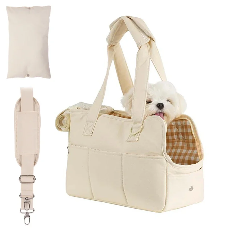 Small Dog Bag Puppy Carrier for Small Dogs Puppy Shoulder Handbag Pet Carrying for Chihuahua Dog Walking