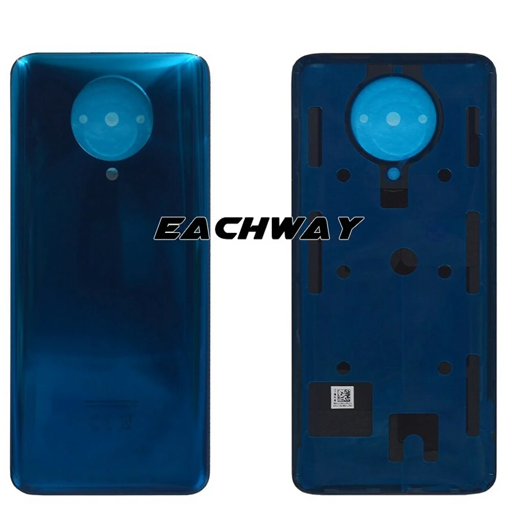 Back Battery Glass Cover Rear Housing Door Case For Xiaomi Poco F2 Pro Battery Cover Pocophone Replacement Parts phone back cover glass battery cover glass phone back cover