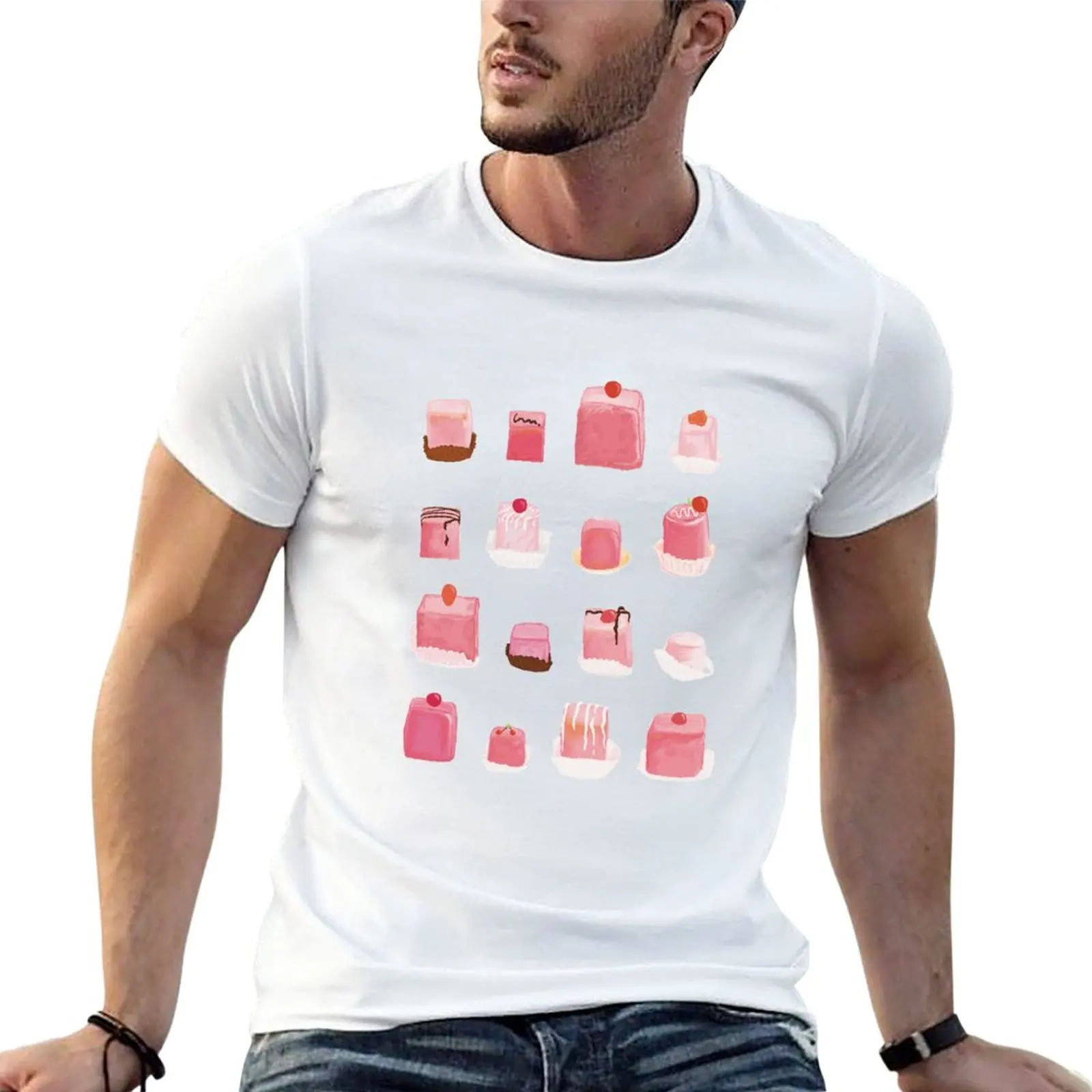 

Sugar-sweet pink punch donuts T-Shirt cute clothes sweat shirt oversizeds vintage clothes heavyweight t shirts for men