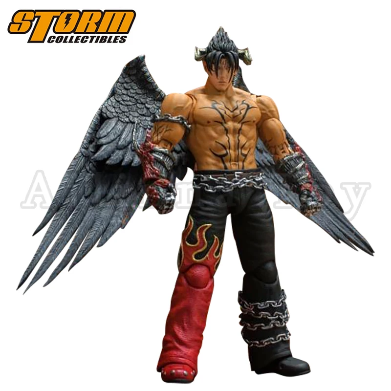

Коллекционные Фигурки игрушки от Storm, 1/12 дюйма, экшн-фигурка Tekken 7 Devil Jin, аниме модель в подарок, бесплатная доставка