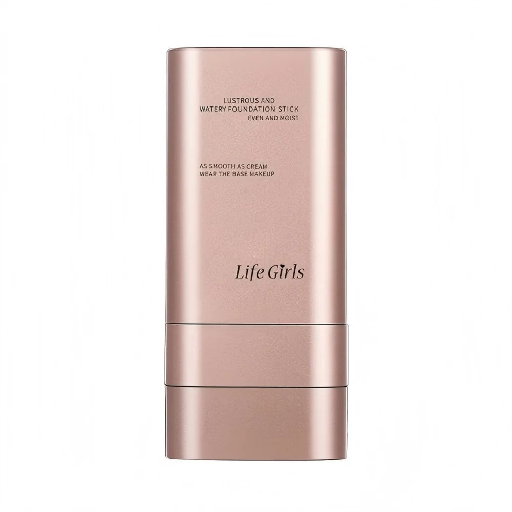 Life girls watery double-headed foundation stick with brush natural long-lasting facial concealer cosmetics