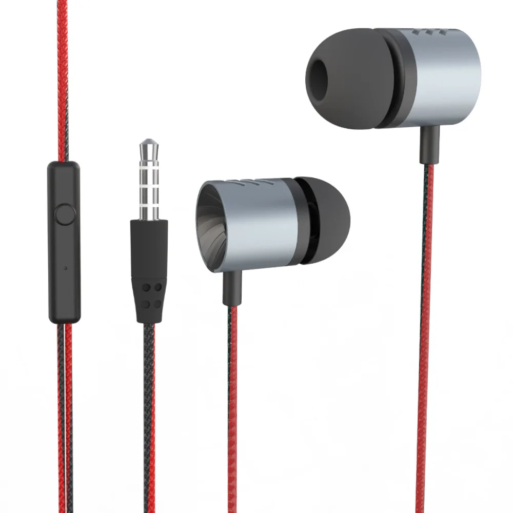 

Macaron Universal 3.5mm Stereo Headphones Sports Music Earbuds Wired Microphone