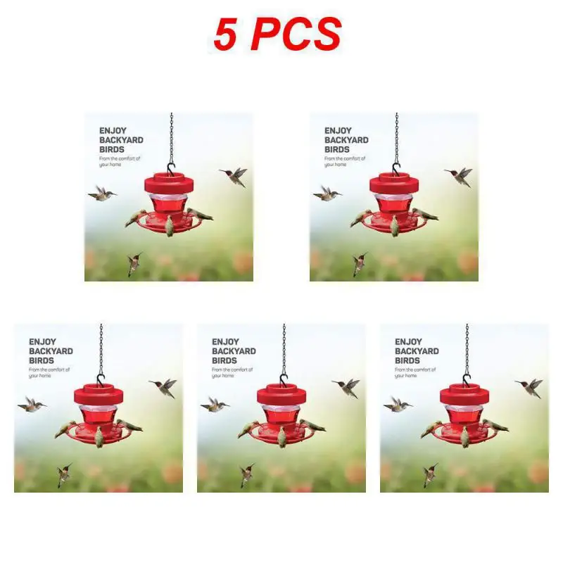 5pc-bird feeder