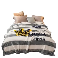 Thick winter blankets for sofas, winter thick premium plush flannel coral velvet blankets for warmth protection 2