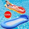 Outdoor Inflatable Foldable Back Floating Row Swimming Pool Water Hammock Air Mattress Sleeping Bed Beach Sport Lounger Chair 1