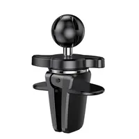 Universal 17mm Ball Head Car Air Vent Clip Magnetic Gravity Car Phone Holder Accessories Car Air Outlet Mobile Phone Stand Mount