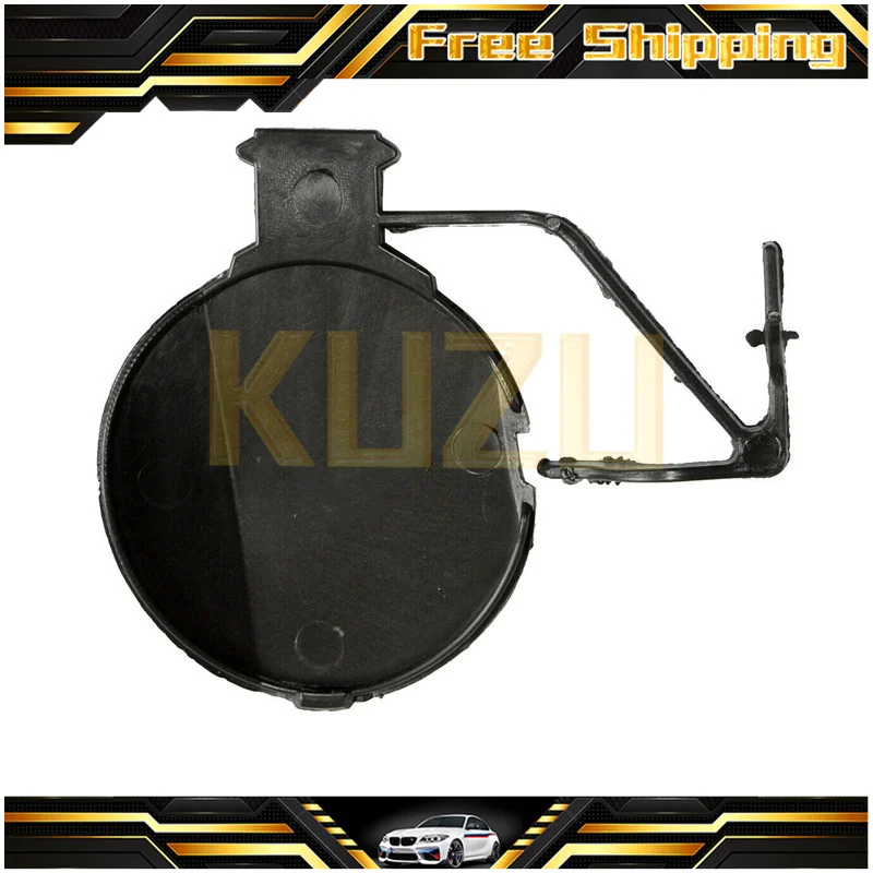 Muslimauto Towing Eye Guarnire Coperchio Anteriore Non Verniciato Per Honda Per Jazz / Fit 2018-2020 Gk5