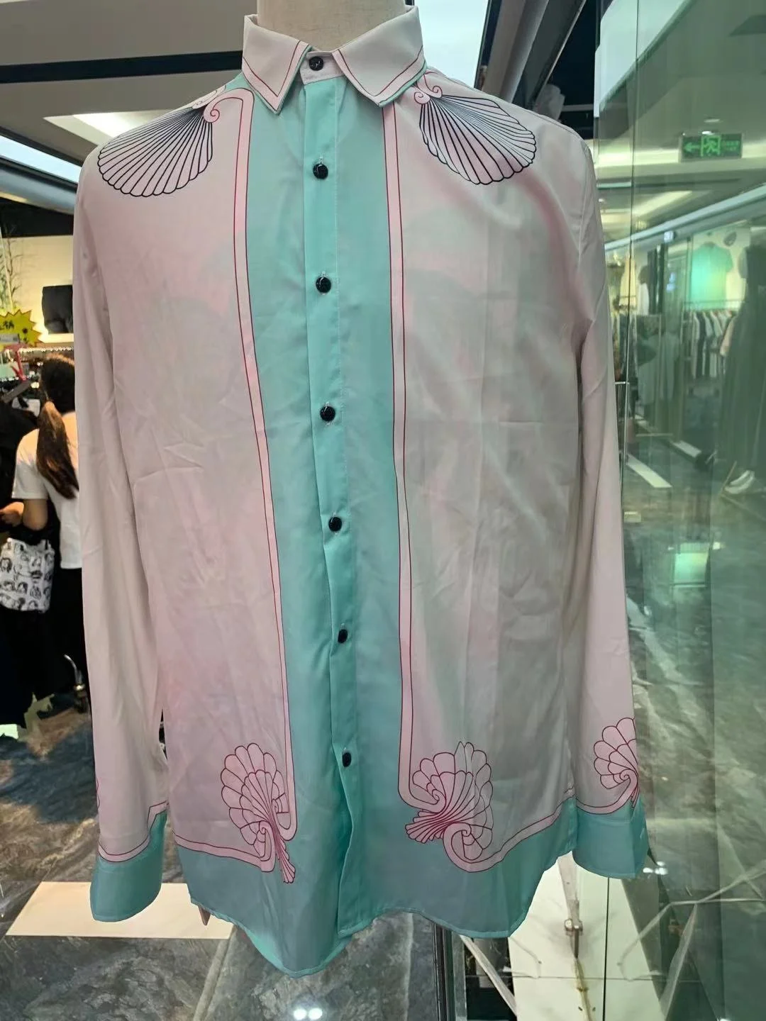 

Модные мужские рубашки w0953 2022, подиумная роскошная мужская одежда известного бренда в европейском стиле для вечеринки