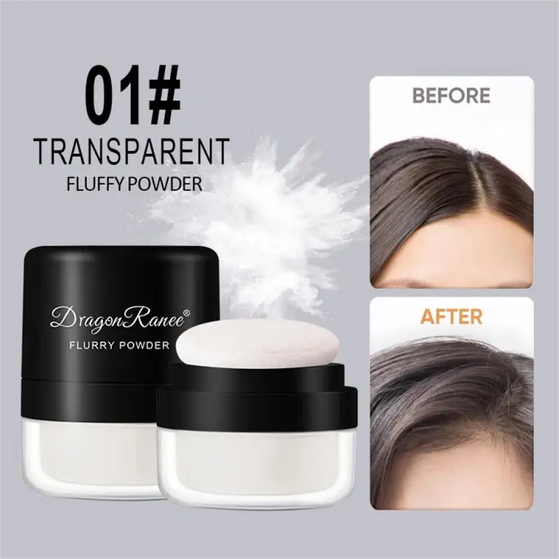 

Dragon Ranee Black Pat Powder Bottle Hairline Powder Rich Hair Modification Facial Contour Beauty Cosmetics