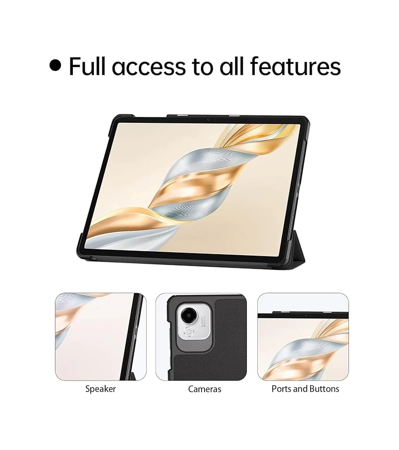 Ultra Slim Shockproof Tablet Case - Premium PU Leather Protective Cover