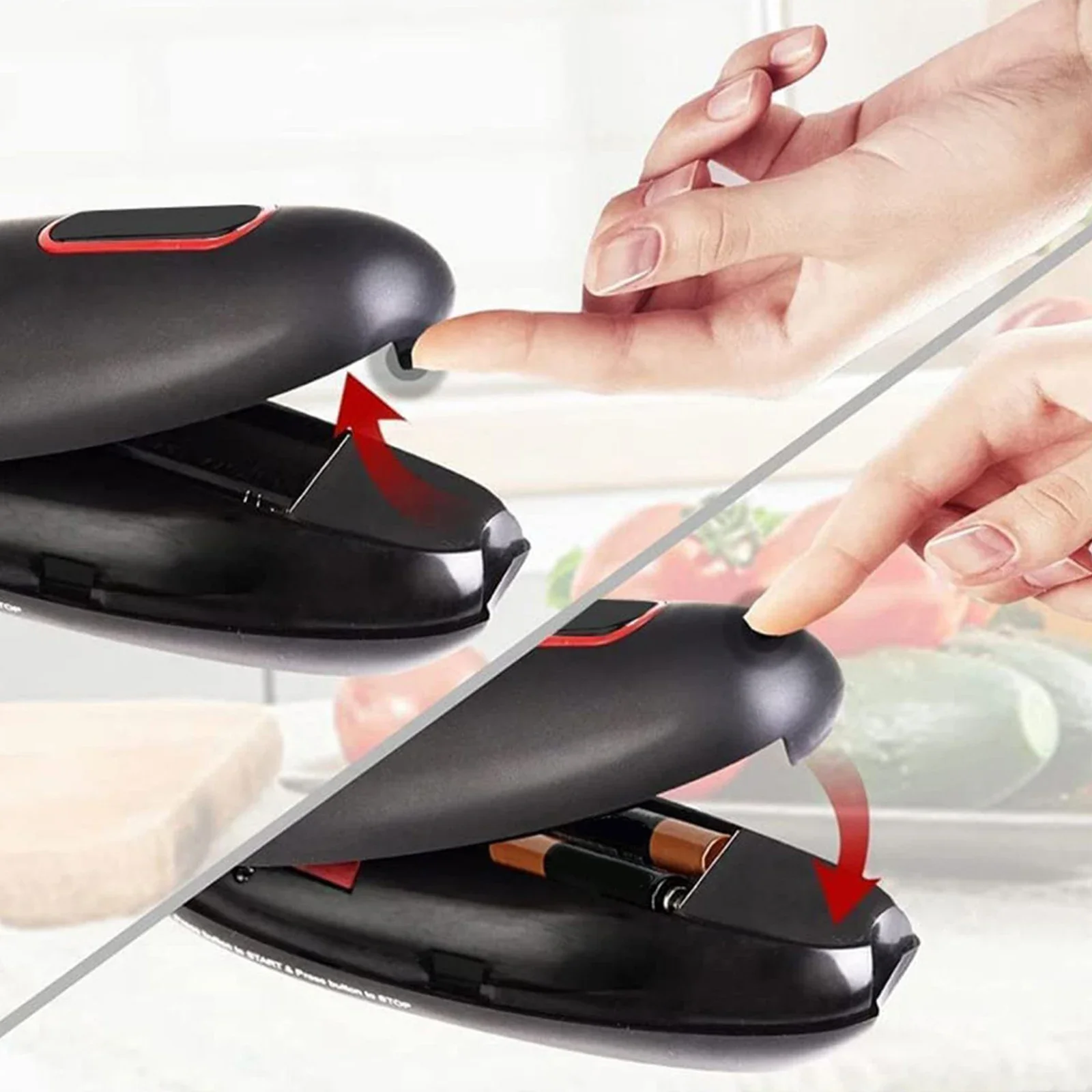 Automatic Jar Opener Tin Can Open Machine Touch None Sharp Edges Electric High Power Jar Tin Opener Kitchen Gadgets Can Openers 5