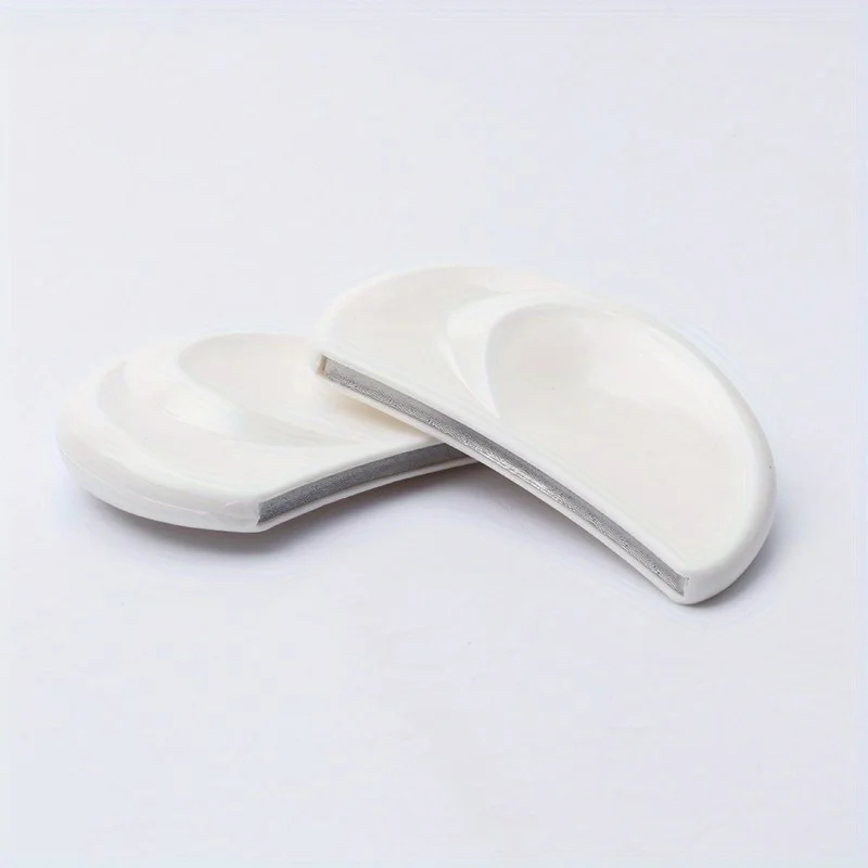 2pcs Half Moon Curved Nail File - Professional Grade Nail Art Tool for Manicure and Pedicure - Buffs and Smooths Nails