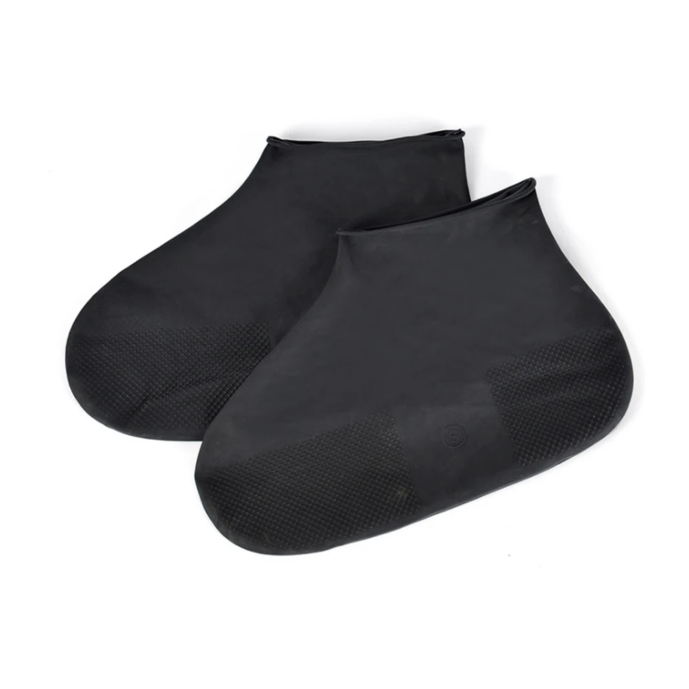 TFSYLISA Couvre Chaussures Imperméables Réutilisables Imperméables Légers  Antidérapants Couvre-Chaussures Couvre Chaussures pour Jour de Pluie XL