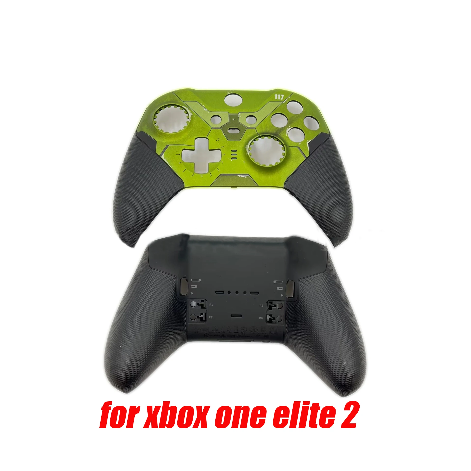 

Replacement Plastic shell cover for Xbox One Elite 2 game controller faceplate shell cover Repair Parts