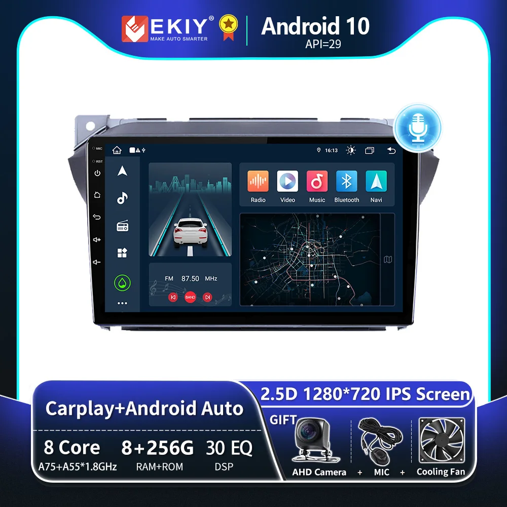 

EKIY T8 Autoradio For Suzuki Alto 2009 2010 2011-2017 Car Radio 2Din Android DSP Multimedia Player Navigation GPS Apple Carplay