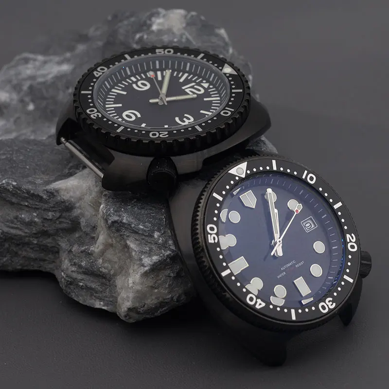 Mod 6105 6309 Turtle Abalone Dive Watch Head Wth NH35 NH36A Stainless Steel Diving Men Automatic Watch 200m Waterproof Re