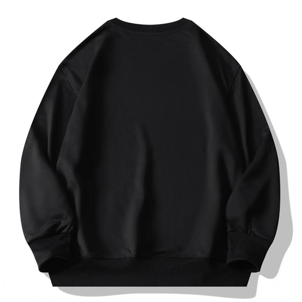 Blank Sublimation Sweatshirts Wholesale Men Sweat Shirt Baggy White Hoodie Unisex Crewneck Sweatshirts For Men Moletom Masculino 4