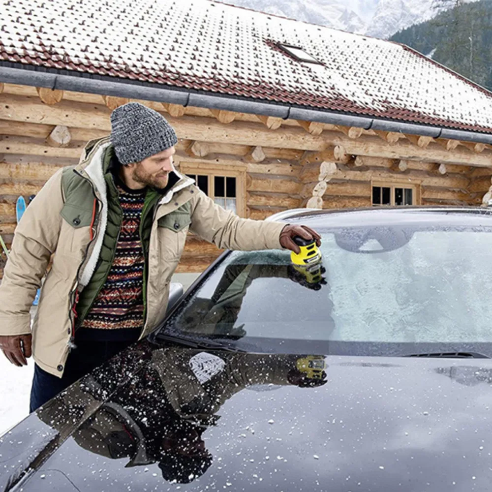 Electric Snow Remover Portable Car Ice Scraper Defrosting Deicing Tool Scratch Free for Car Windshield Glass