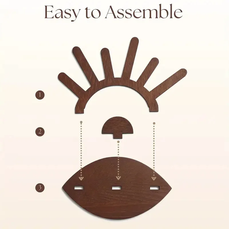 1PC Creative Jewellery Racks Ring Storage Display Racks Wooden Crafts Ornaments Holiday Gift Gifts