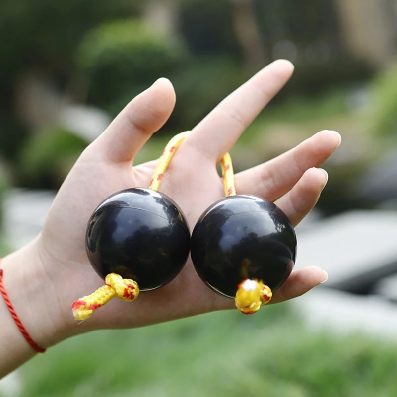 Description Picture 5 of item1Pcs African Shaker Rattle Double Gourd Rhythm Percussion Instruments Fingertip Sand Balls Music Egg Shaker Instrument