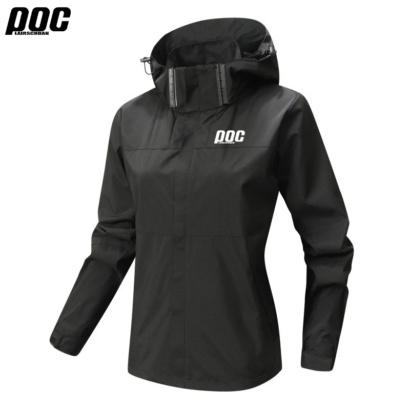 Cycling Jacket Cycling Clothes LairschDan POC MTB Windbreaker Bicycle Coat Cycling Raincoat Men's Motorcycle Downhill Bike Jacket Waterproof Abbigliamento Moto