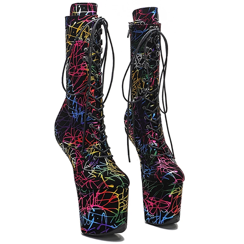 Fashion Lady Gaga Pleaser Boots Lady Gaga Platform Boots Top