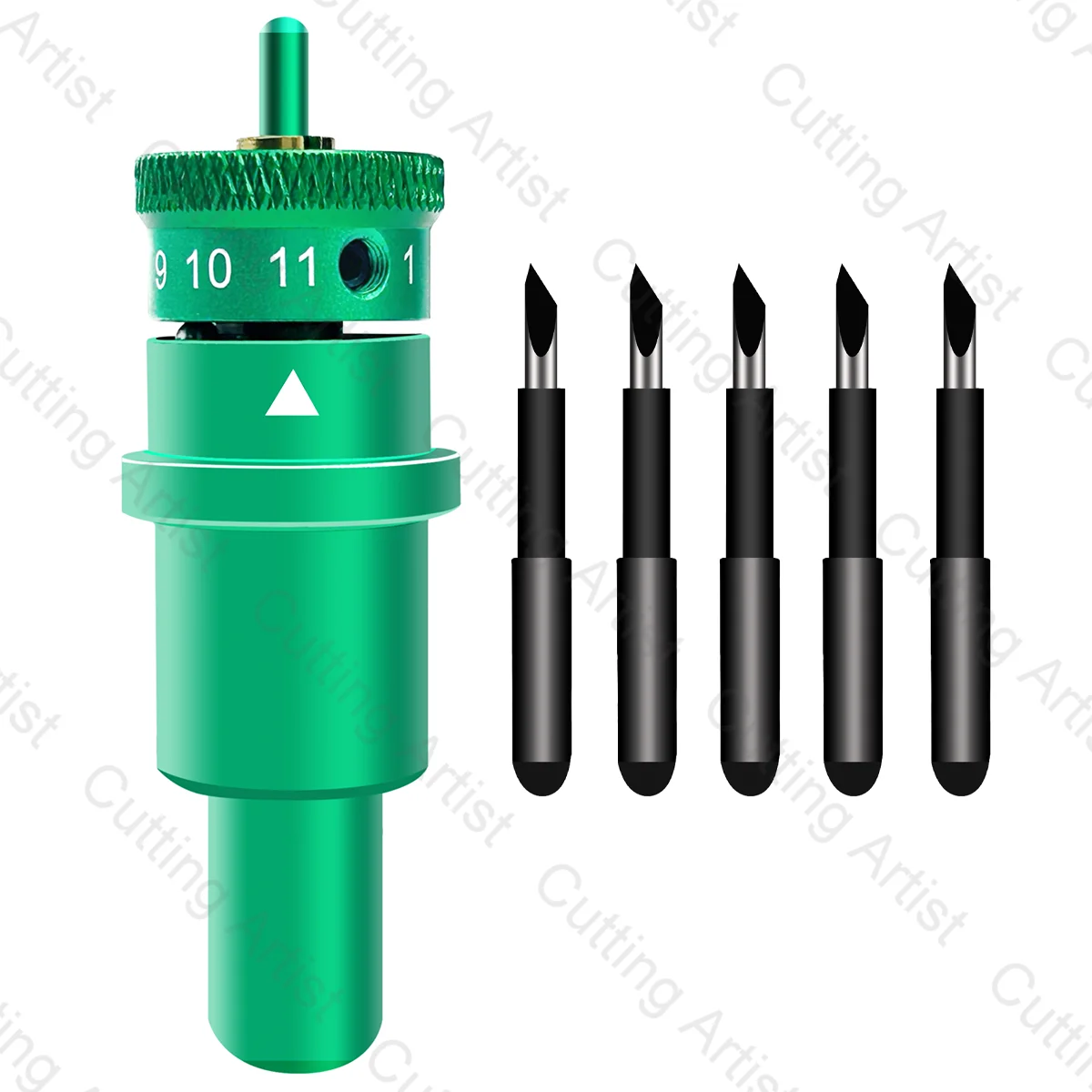 5Pcs Auto Deep Cut Blade Per Silhouette Cameo 4 Plus Pro Portrait 3 Plotter + 1Pc Cameo 4 Holder