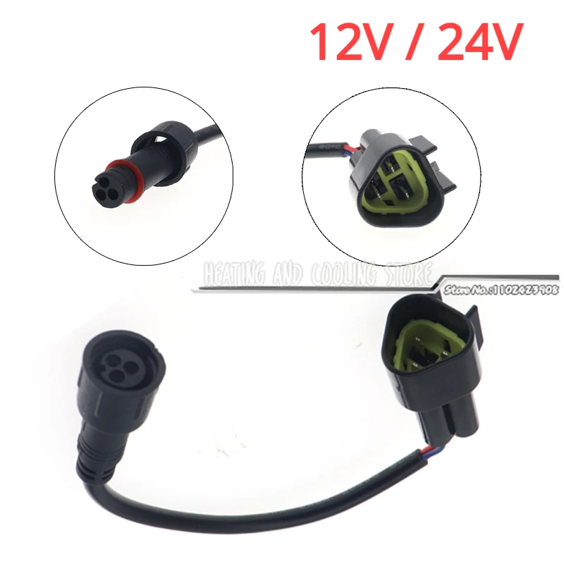 Cablaggio Riscaldatore Universale 12V / 24V Per Riscaldatore Webasto Eberspach Diesels Accessori Per Cablaggio Riscaldatore Filo Elettrico Nero