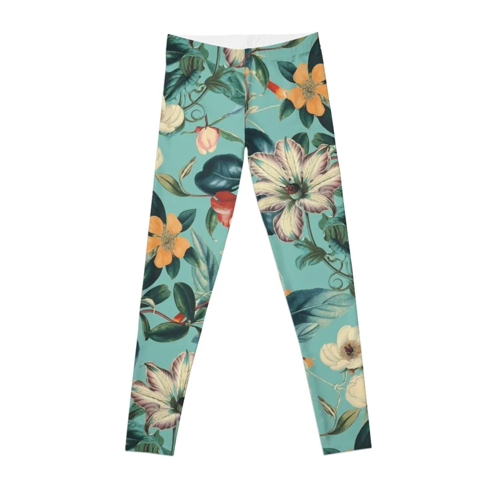 

VINTAGE GARDEN V Leggings Women's sports pants Clothing fitness gym womans Womens Leggings