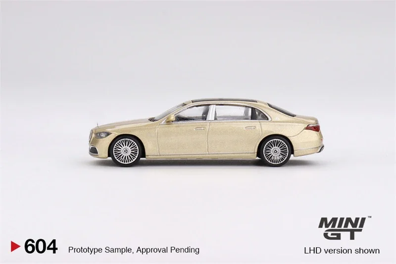 

Мини GT 1:64 Мб S680 металлик шампанское золото LHD литая модель автомобиля