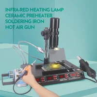 YIHUA 1000B 4 in 1 BGA Rework Station Infrared Preheater, Desoldering Hot Air Rework Station,Temp Sen 2