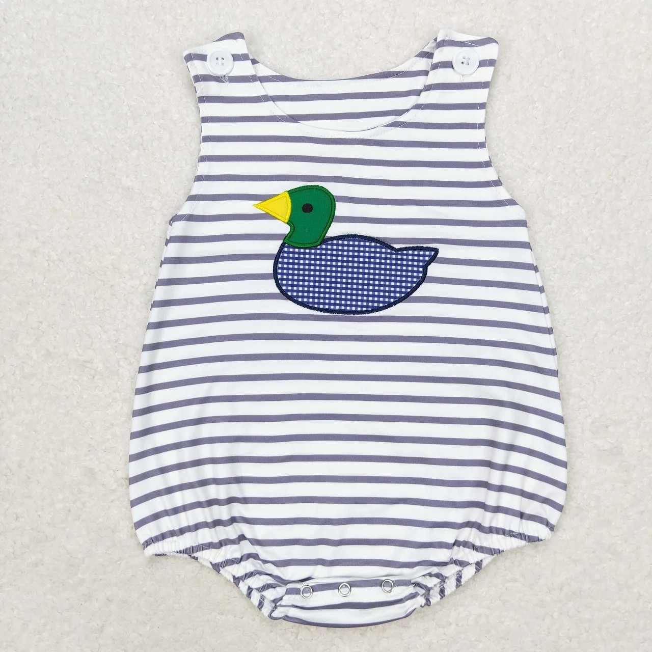 Embroidered Summer Baby Romper 4