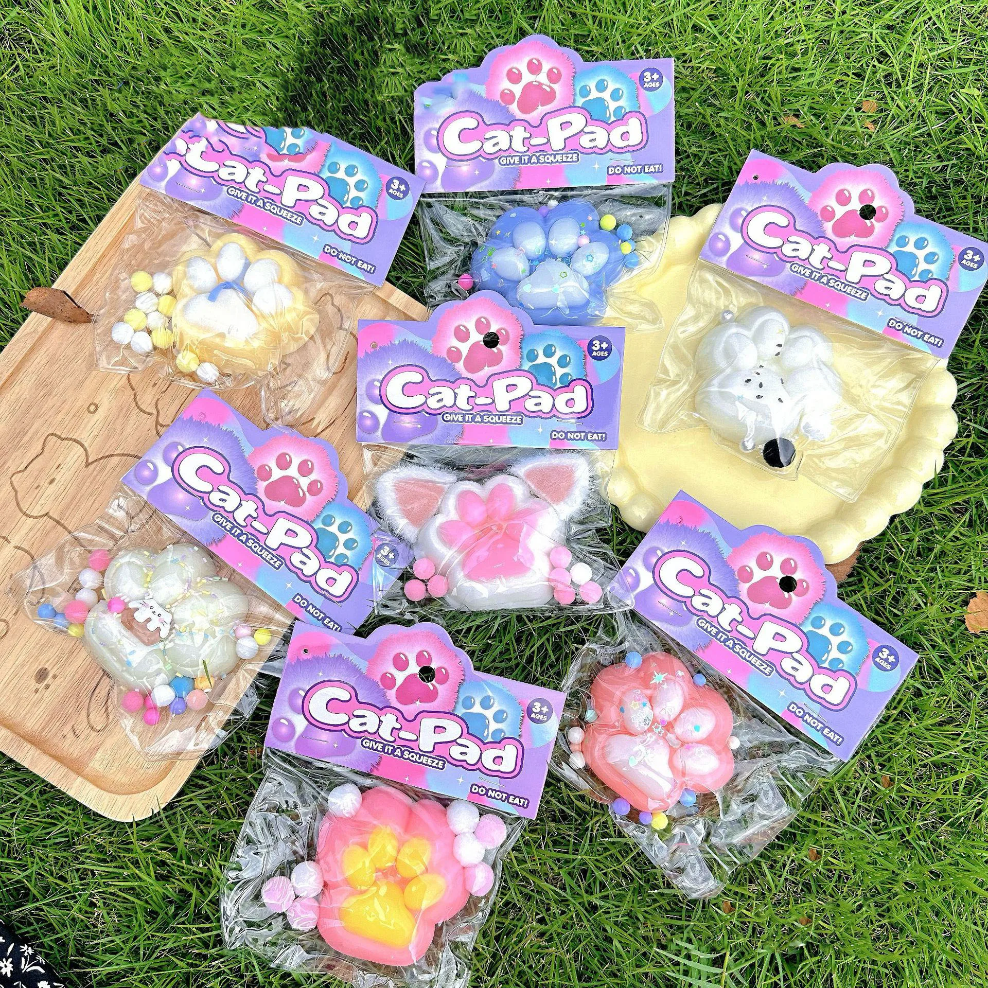 Cute Soft Plush Cat Foot Antistress Paws Fidgets Toys Squishy Tapa Foot Girls Kids Toys Gifts Antistress Foot Adult Sensory Toys 6