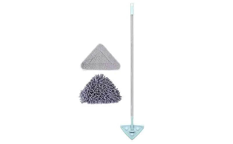 

Triangle Floor Mop Multifunction Floor Mops with 360 Rotation Adjustable Squeeze Mop for Granite Marble Home Cleaning Tools