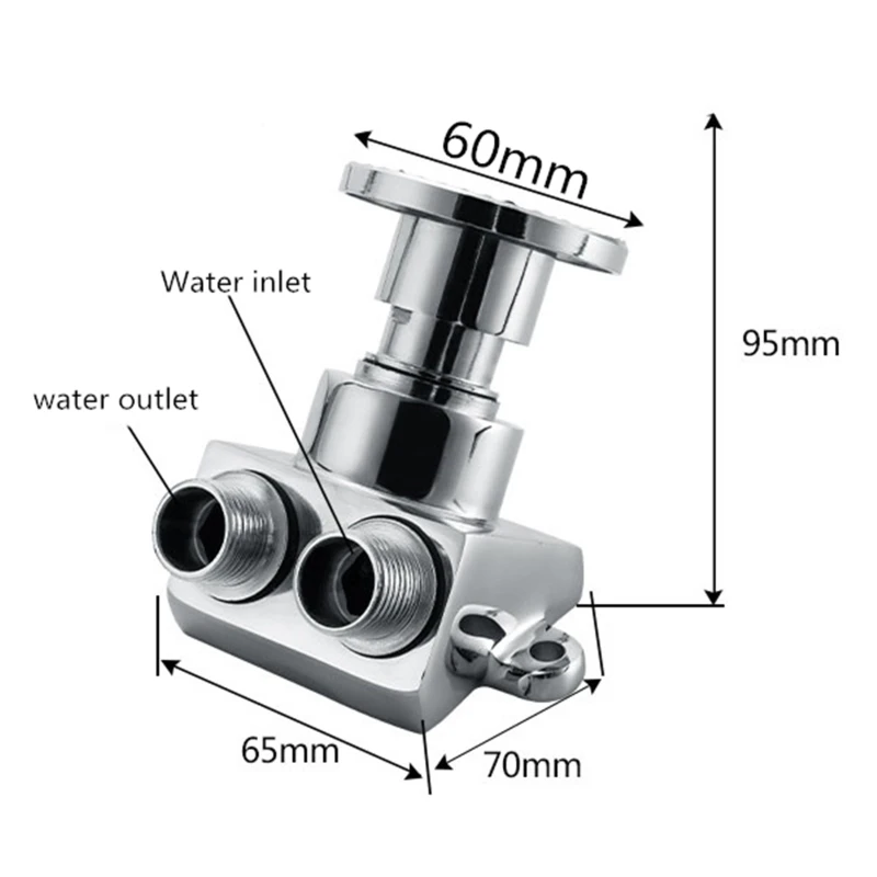 28GF Foot Pedal Tap Foot Tread Faucet Pedal Hand Washing Device Public Place Water Saving