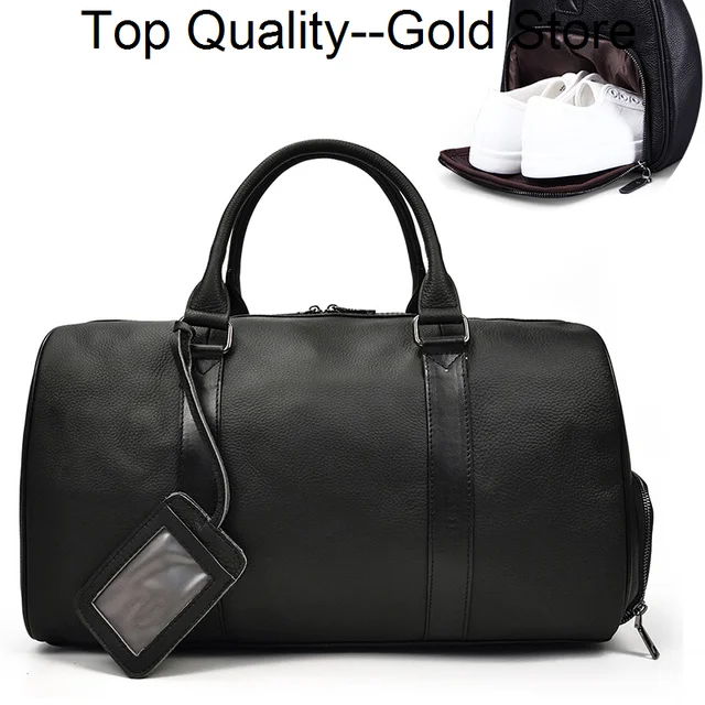 Fashion Genuine Leather Duffel Bag: The Perfect Travel Companion