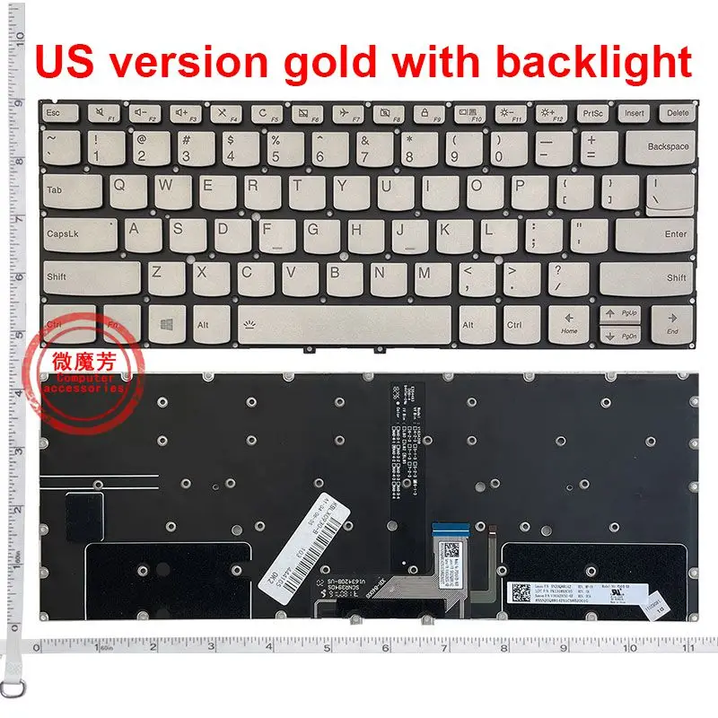 

US NEW keyboard For Lenovo Yoga 930-13ISK YOGA 7 pro-13IKB YOGA C930-13IKB PD4VB C930 English laptop