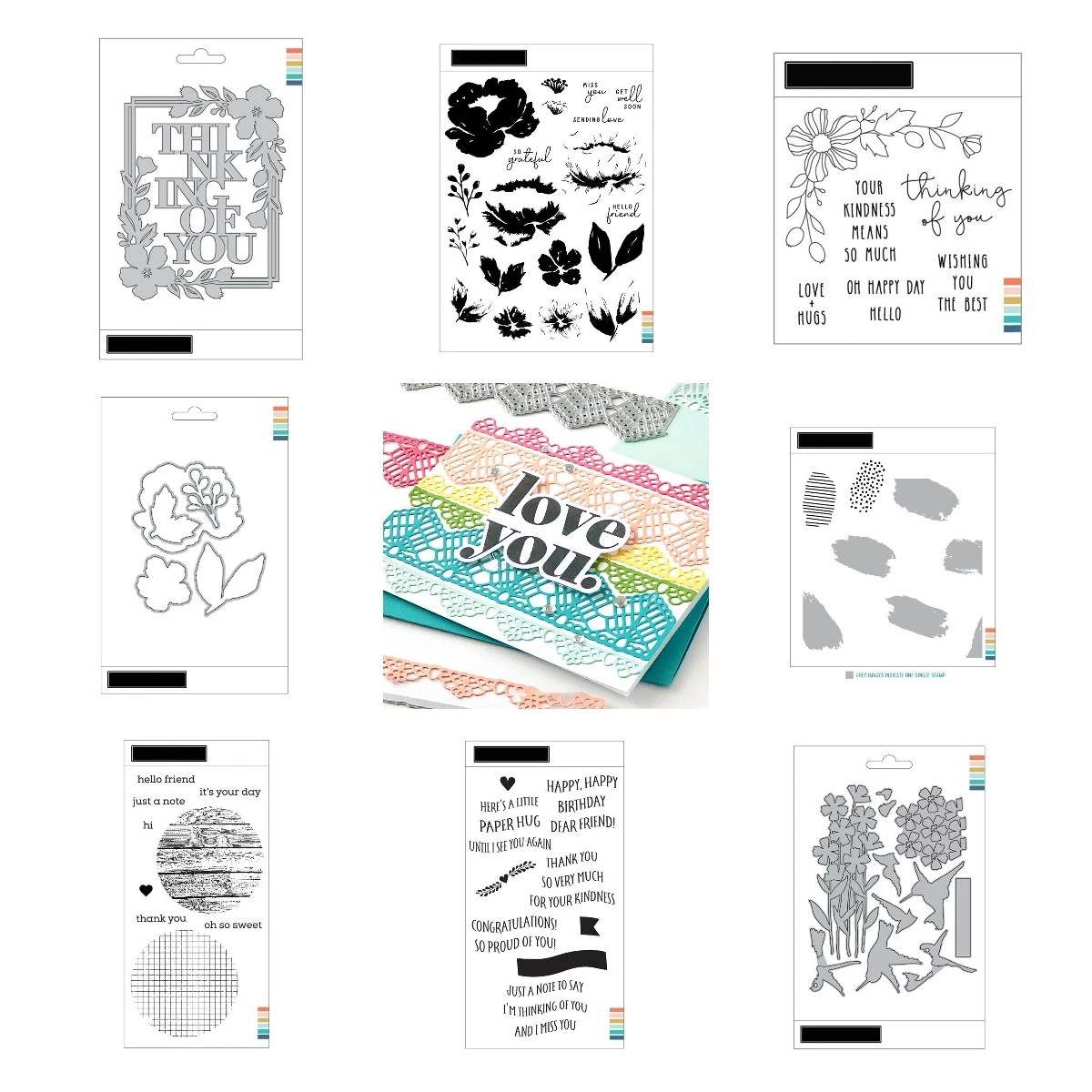 Clearance Sale Flower Design Metal Cutting Dies And Stamps Scrapbook