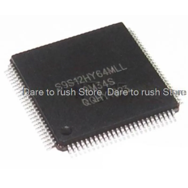 

1pcs New S9S12HY64MLL 0M34S QFP100