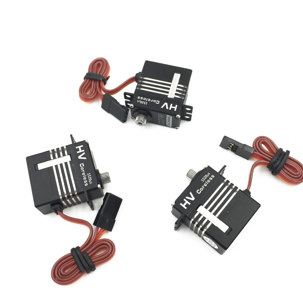 Tre Pezzi 5Kg Servo Gdw 290Mg 5Kg Rc Elicottero Hv Coreless Metal Servo Steel Gear Gaui X3,T-Rex 450/470L,Sab380