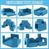 Modular Kids Play Couch 9 in 1 Multifunctional Kids Sofa for Playing, Creativing Indoor Toddler Couch for Boys and Girls (Blue) 3