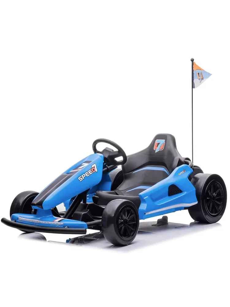 Kart Children's Drifting Car Adult Children Internet Celebrity Electric Kart Baby Car Rechargeable Stroller Gift