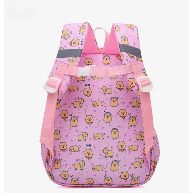 Cute Capybara Backpack for Teenage Students,Waterproof Lightweight Capybara Bookbags for Travel Hiking Camping School Day Pack 3