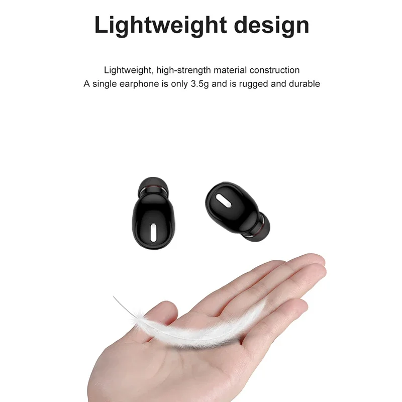Bluetooth-compatible Wireless Earbud Single Mini Invisible
