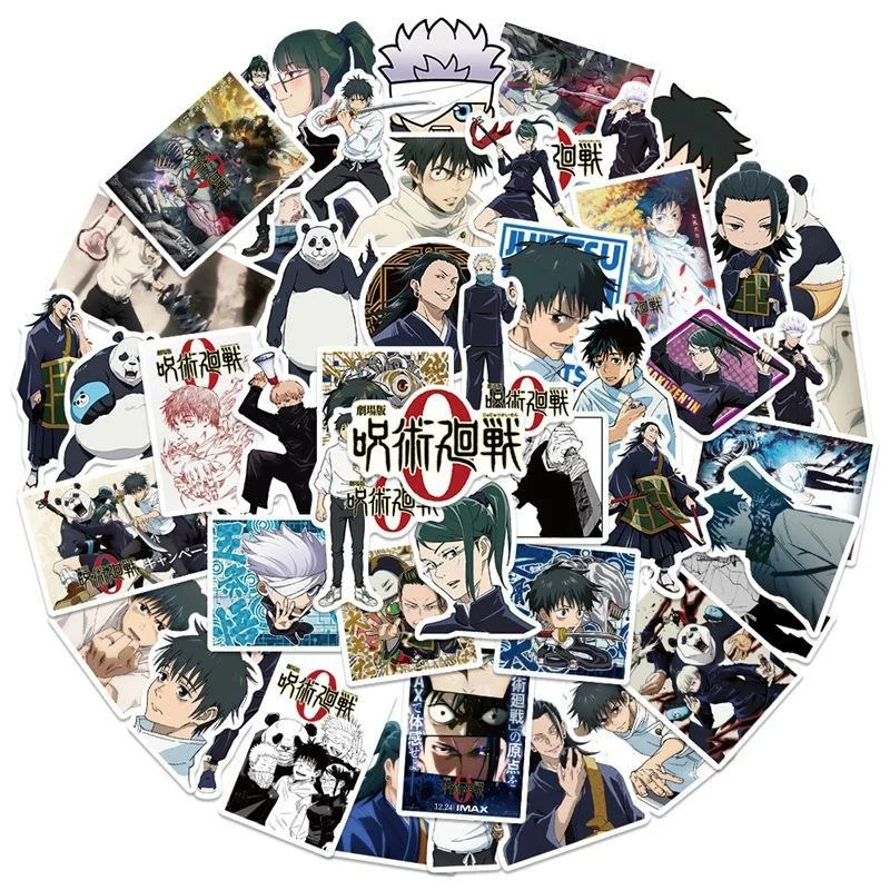 Jujutsu Kaisen Satoru Gojo BAM Anime Box Sticker