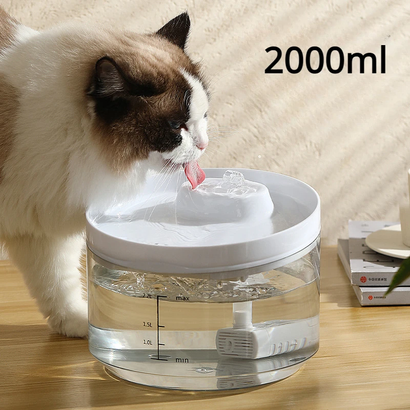 

Автоматический диспенсер для питьевой воды для кошек, 2 л